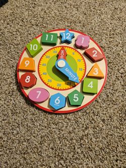 Mellissa and Doug Clock Puzzle