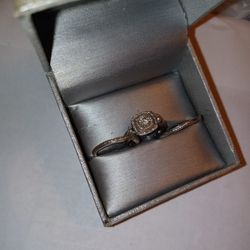 Valentine's Day Diamond Wedding Set