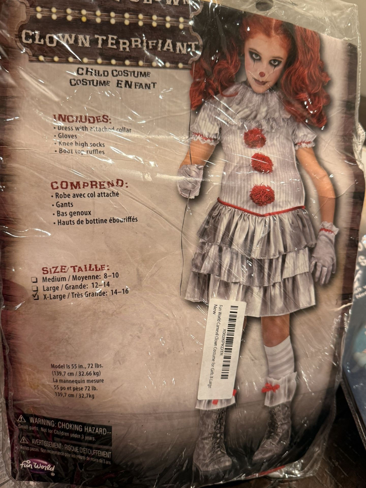 Pennywise Halloween Costume