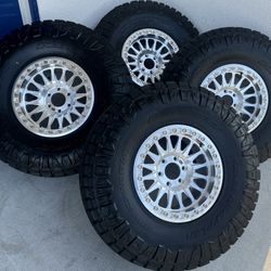 Kmc Impact 445 Beadlock 17x9 6x135 +0 Offset With Nitto Ridge Grappler 37x12.50R17 Tires🔥🔥🔥🔥🔥