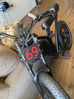 Used e-bike plus helmet
