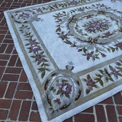 AREA RUG - Floral Wool