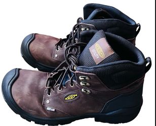 KEEN Utility Independence Work Boots Size 15 D Waterproof Carbon Toe
