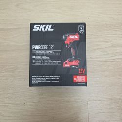 Brand New Unopened Skil PWRCORE 12c 1/4 In Brushless Cordless Impact Driver (Battery And Charger Included)