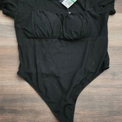 Black Bodysuit In Size L