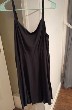 Black Spaghetti Strap Dress