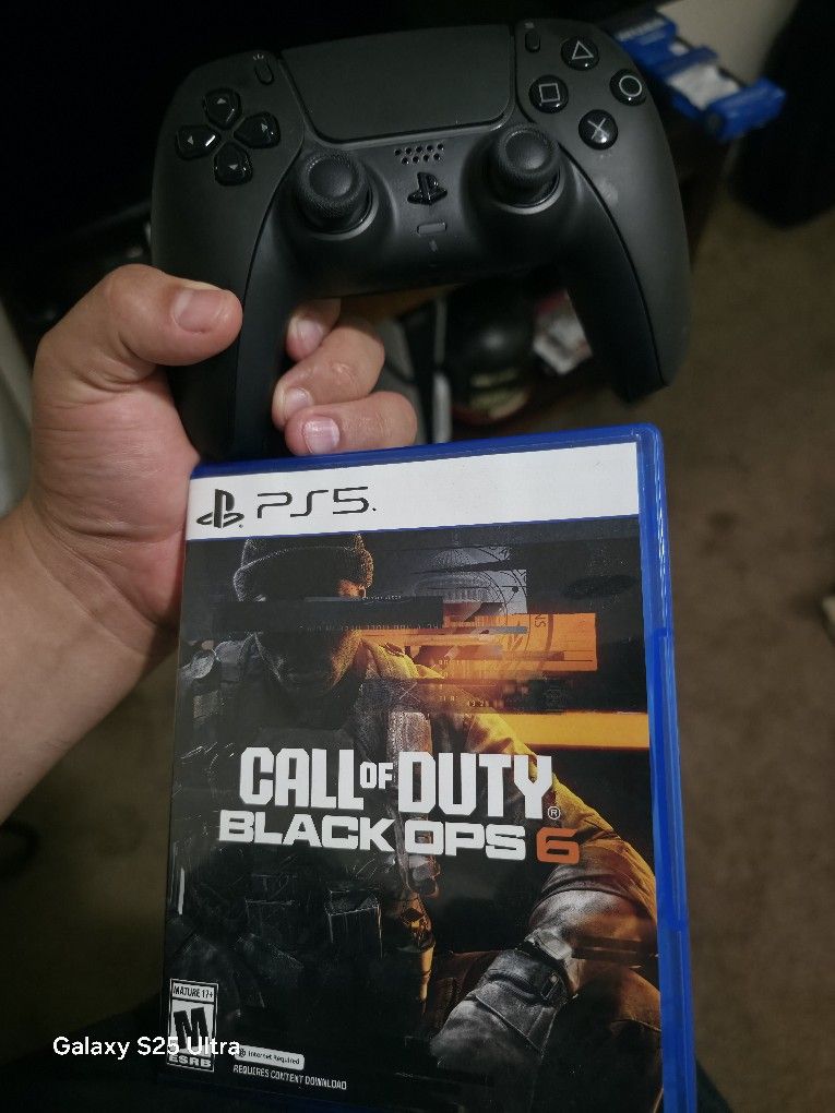 Ps5 Controller & Call Of Duty Black Ops 6