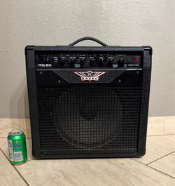 Raven RG20 is a solid-state, hard rock combo amp