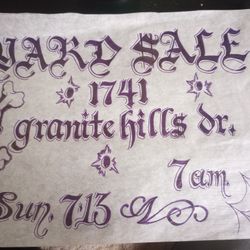 YARD SALE