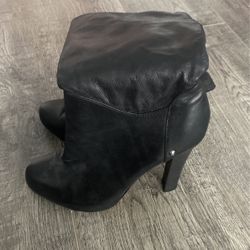 Leather Boots 4” Heels