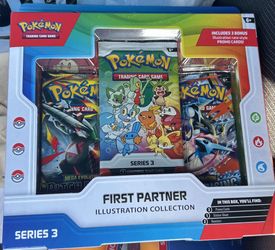 Pokemon First Partner Series 3 Illustration Collection