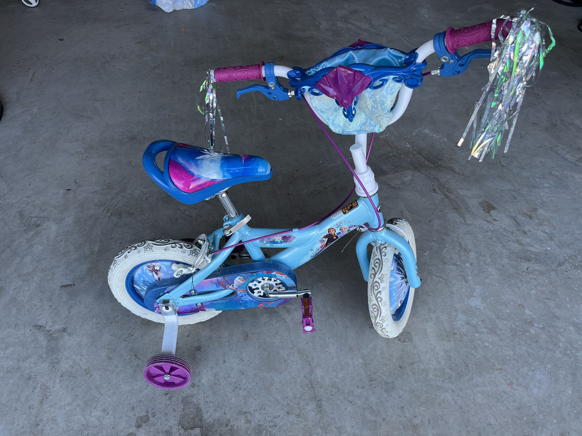Toddler Frozen Bike