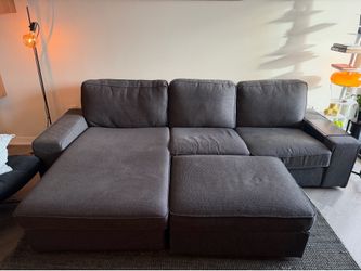 Sofa IKEA KIVIK Sectional with Chaise / Mueble con Chaise y OTTOMAN