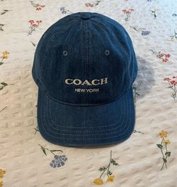 Coach Denim Baseball Hat