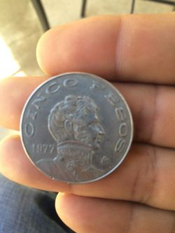 39 year old Mexican coin