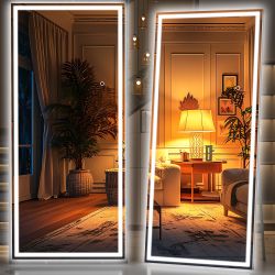 New Large Full Length LED Mirror With Lights