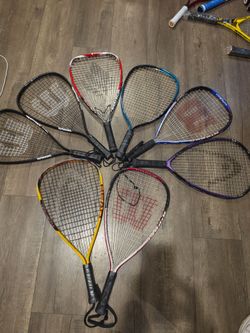 EKTELON, HEAD, WILSON  - RACQUETBALL RACQUETS.