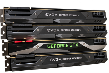 Lot of 4 NVIDIA GTX 1080 Ti 11GB GPUs Tested Working CUDA AI Deep Learning