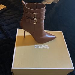 Michael Kors, Leather Brown Boots
