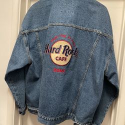 Hard Rock Cafe -ROME - JEANS JACKET