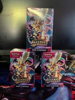 Ascended Heroes Booster Bundles