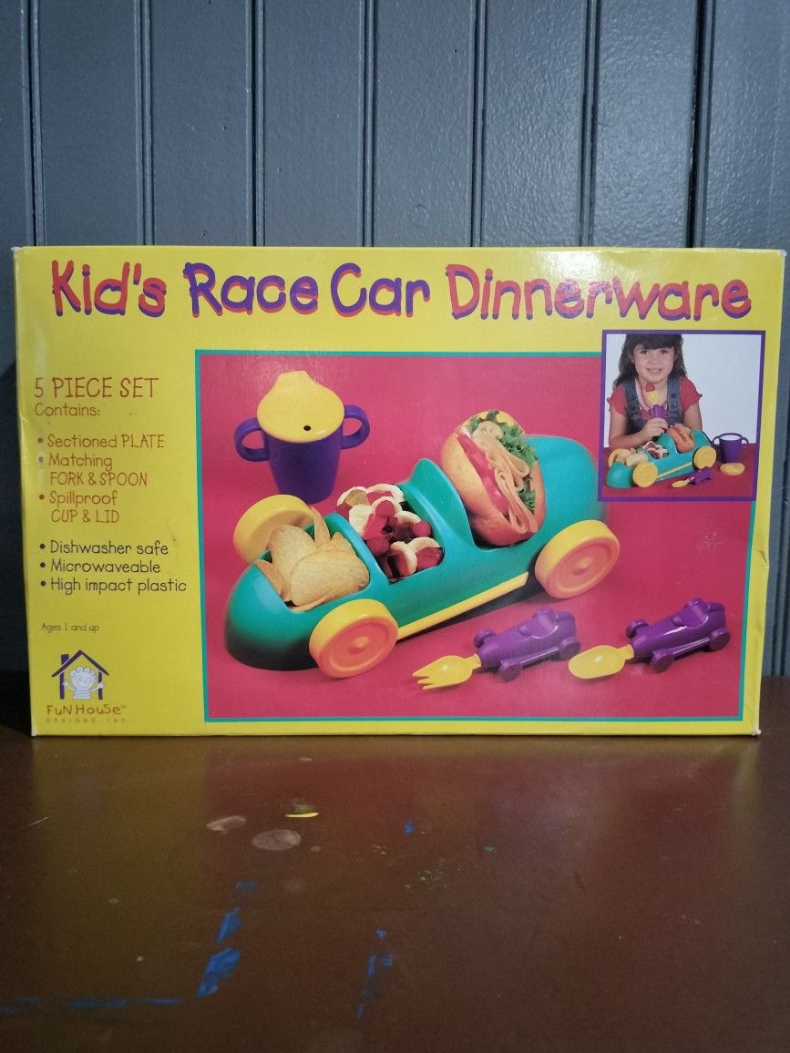 Kids Race Car Dinner Ware