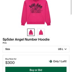 Sp5der Angel Number Hoodie