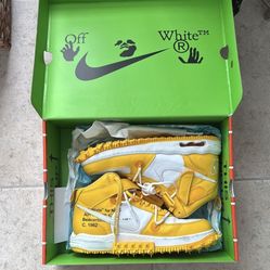 Off White x Nike Air Force 1 ‘Varsity Maize’