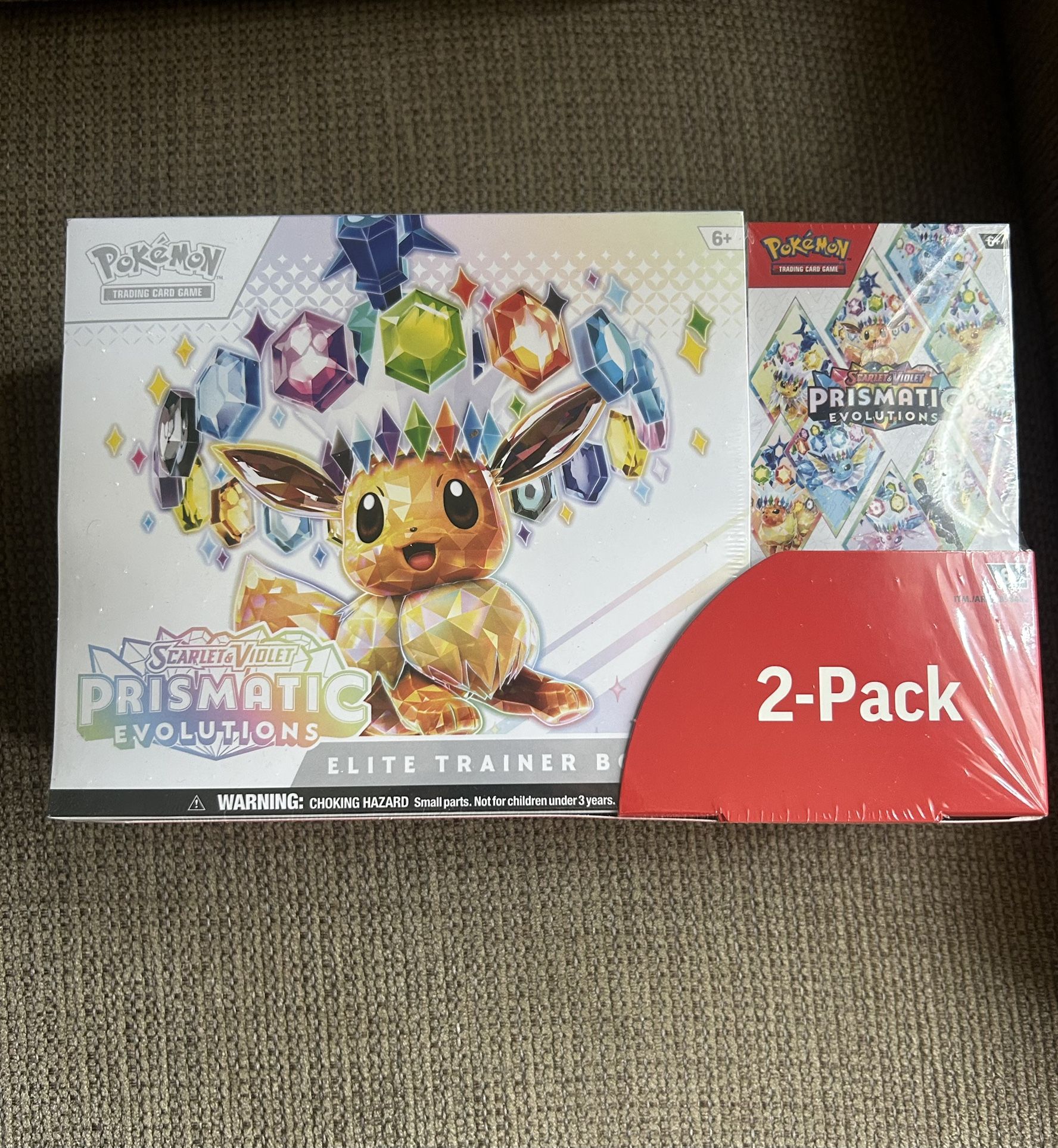 Costco Prismatic Evolutions ETB+booster bundle 