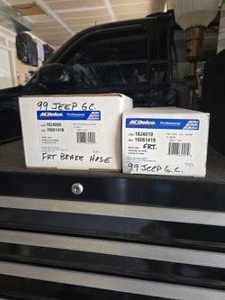 1999 Jeep Grand Cherokee Limited Front Brake Hoses