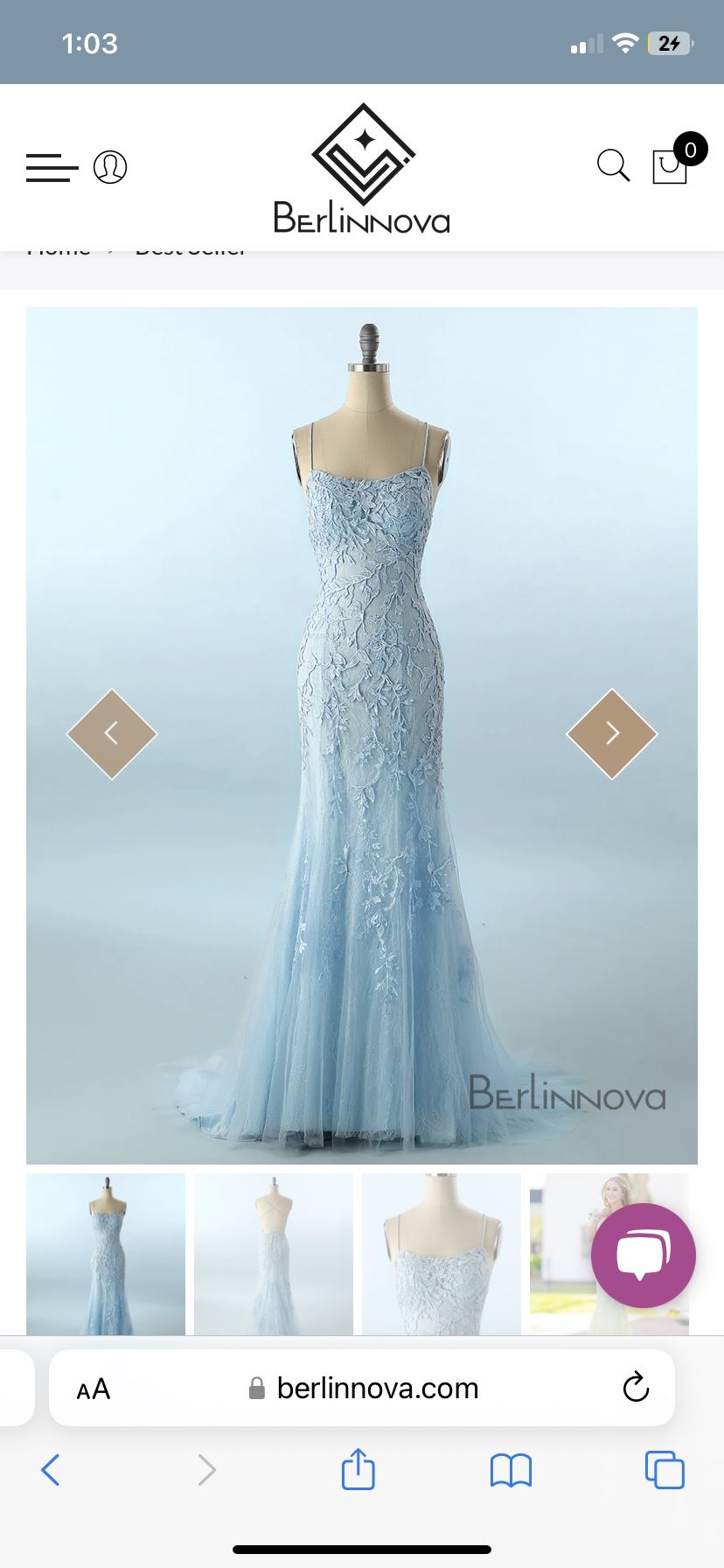 berlinnova-prom-dress-light-blue-for-sale-in-chandler-az-offerup
