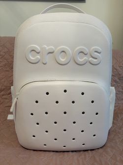 Crocs White Backpack
