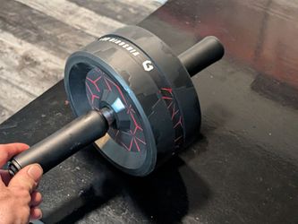 VINSGUIR Ab Roller Wheel Dual Wheel Core Abdominal Workout Fitness Equipment