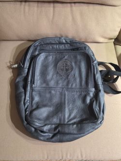 Black real leather  bag