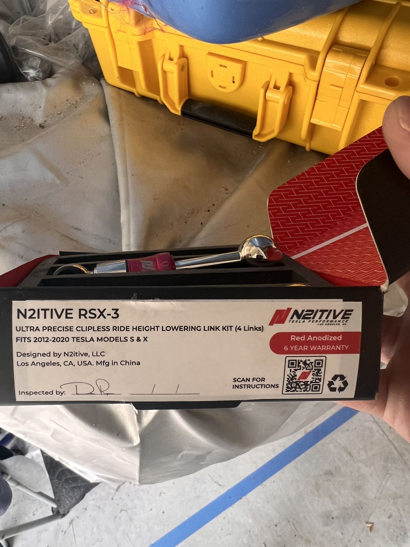 N2itive Lowering Links For Tesla Model X