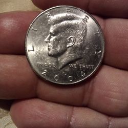 🇺🇸"JFK"RARE(2004)"P"( N I F C ) US Coin Wt: 11.20 DDR.XF.  W./Errors