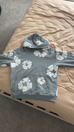 Gray denim tears hoodie Size S