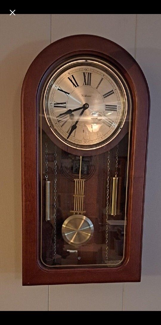 Antique Waltham Chime Wall Clock