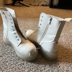 Custom Studded Boots