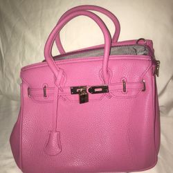 Hot pink purse