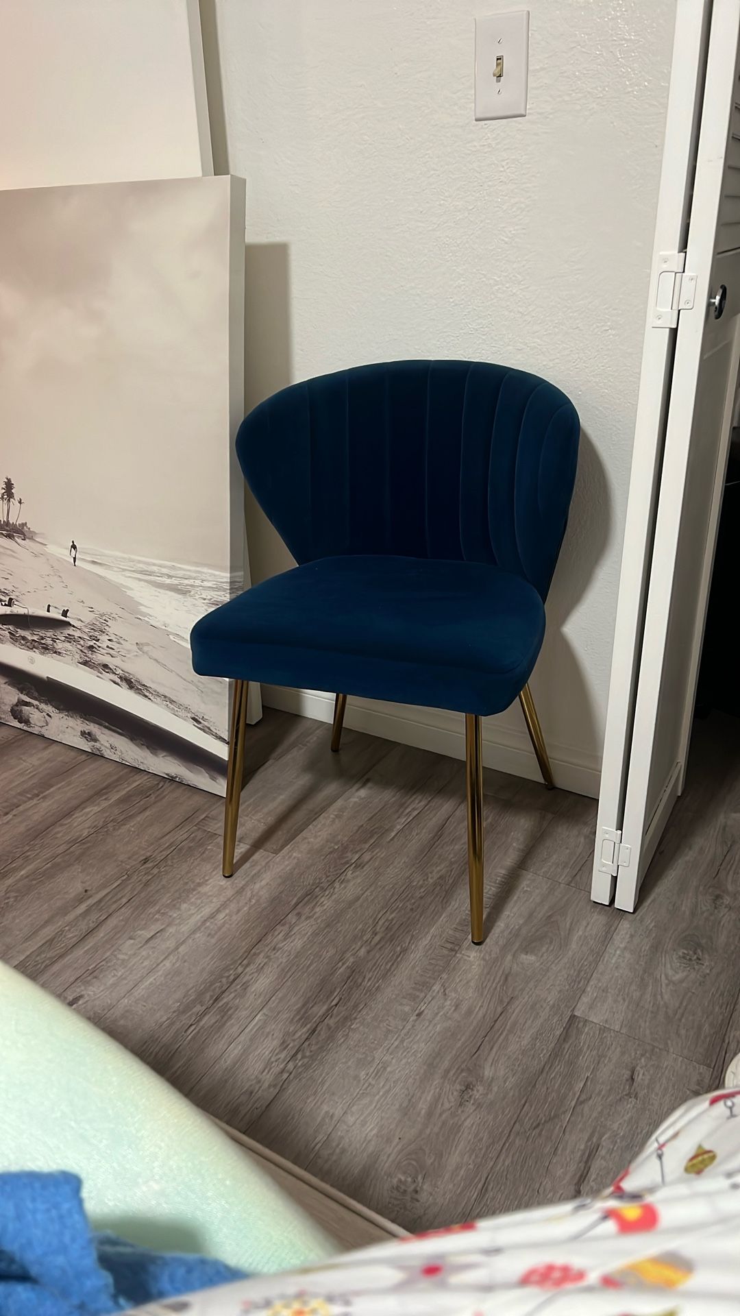 Navy Blue Chair