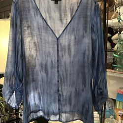 Ladies XL Zac & Rachel Tunic Top With Unique hemline