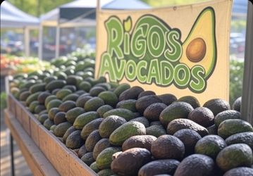 Come by and pick up Rigo's Fresh Organic Avocados 🥑 👌 $1.50 Each