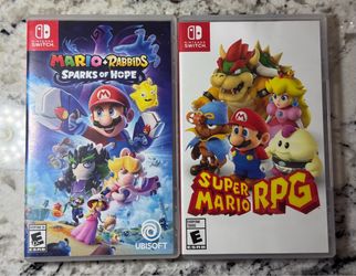 Super Mario RPG & Mario Rabbids Sparks Of Hope