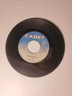 Vintage The Dells 7" Vinyl Record Single 45 RPM Cadet Untested