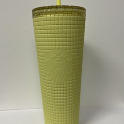 Starbucks Cup Pastel Yellow