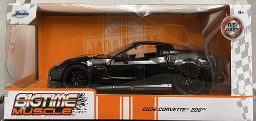 Bigtime Muscle Black C6 Corvette Z06 New in box