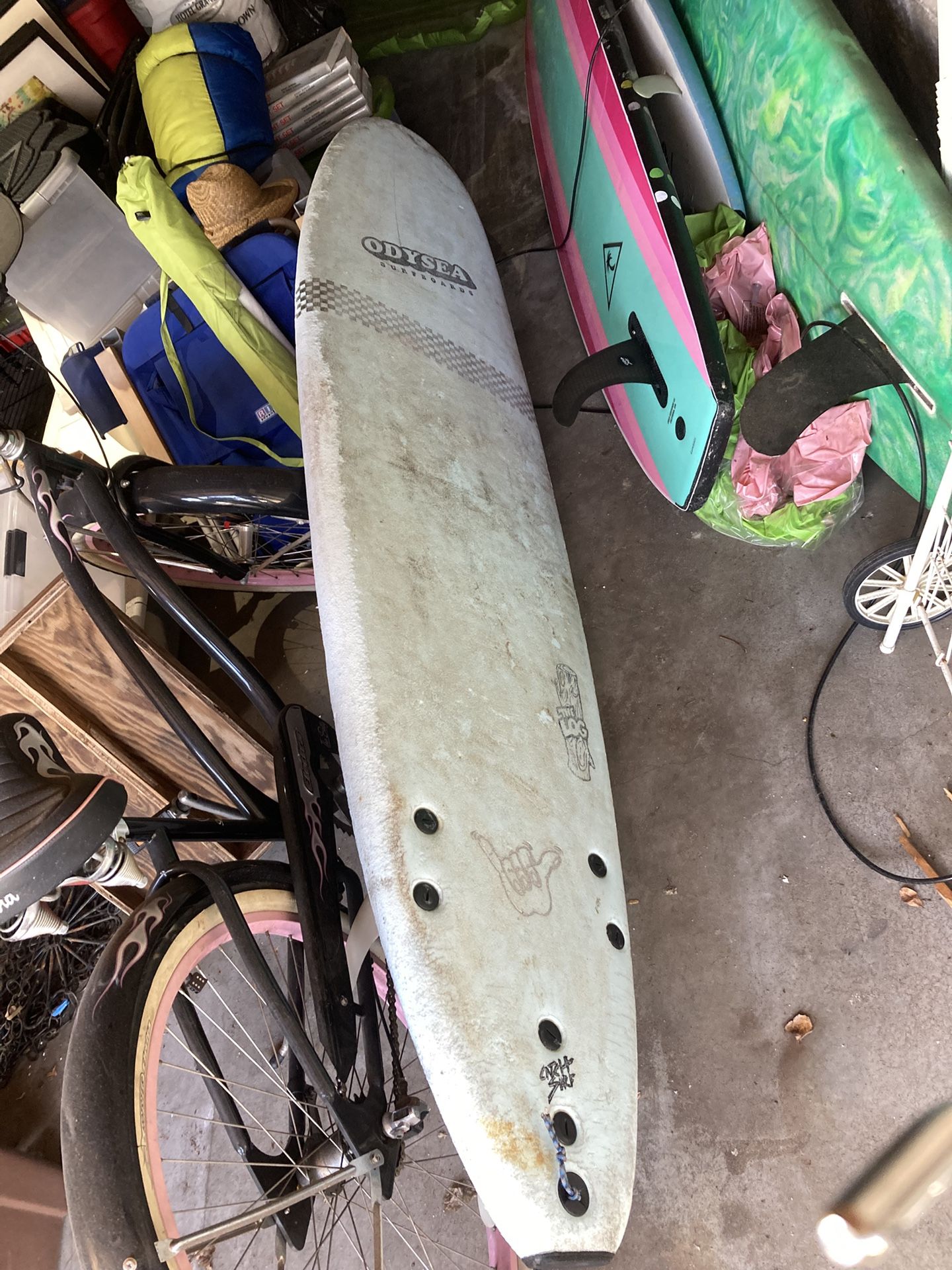 The Log Soft Top Surfboard