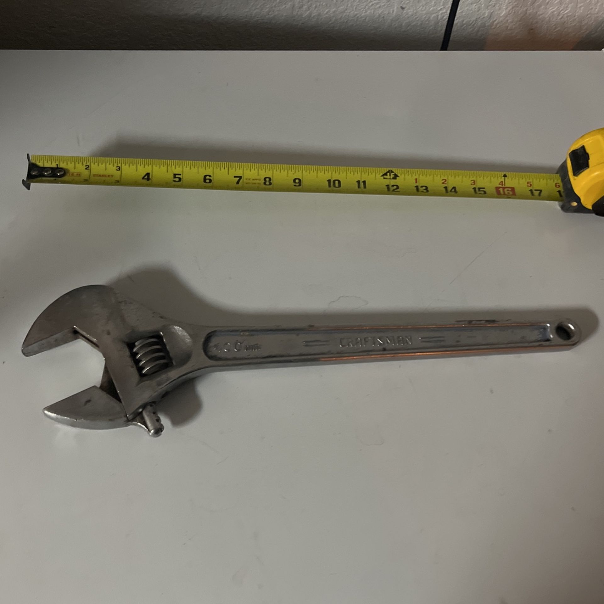 Craftsman 16” Adjustable Wrench
