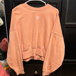 Adidas Oversized Cropped Pullover 